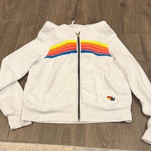 Aviator Nation 5 Stripe Hoodie